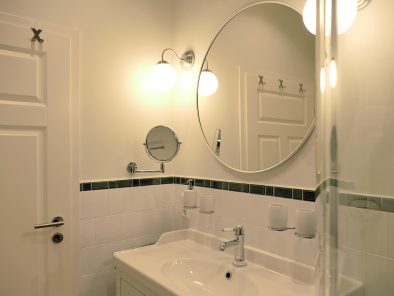 ferienwohnung bad waschbecken