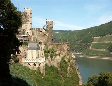 Wandern im Mittelrheintal - sagenhaft schön 19 burg rheinstein trechtingshausen mittelrheintal