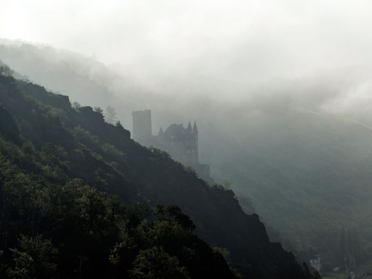 burg katz im morgennebel mittelrhein 2