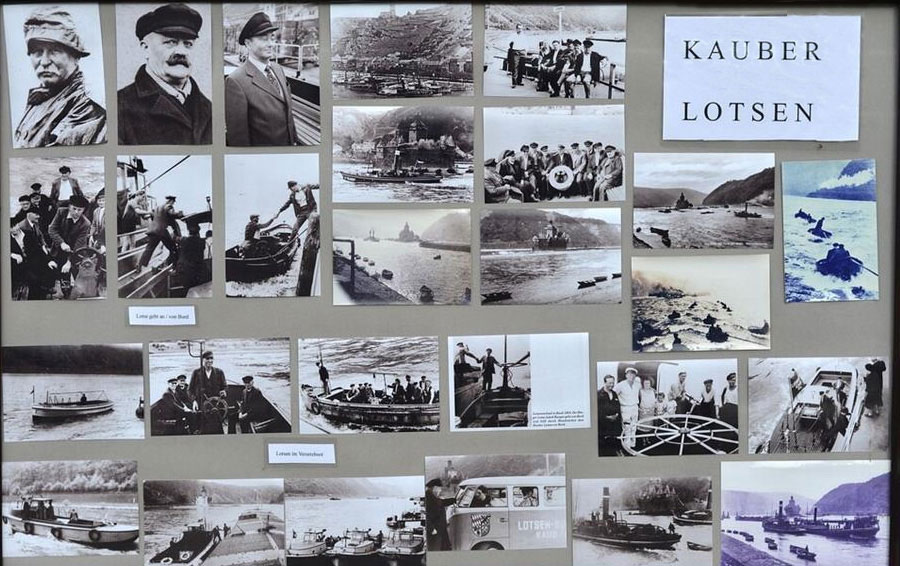 Bildercollage mit Kauber Lotsen aus dem Kauber Lotsenmuseum.