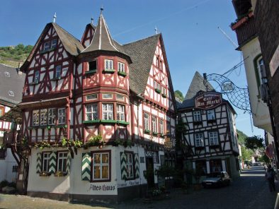 bacharach mittelrhein altes haus