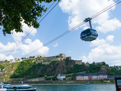 koblenz festung ehrenbreitstein seilbahn mittelrhein